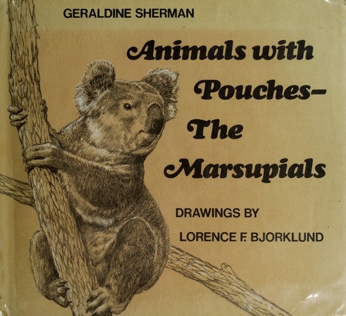 Animals with pouches by Geraldine Sherman cover