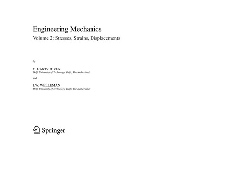 Engineering mechanics. Vol. 1, Equilibrium