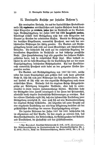 Die deutsche Sozialgesetzgebung by Konrad Bornhak cover