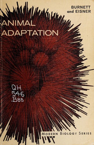 Animal adaptation by Allison L. Burnett cover