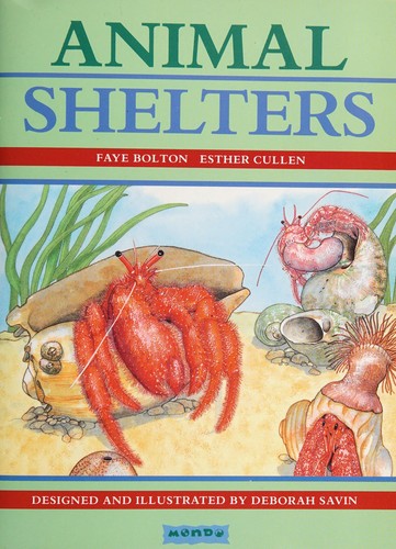 Animal Shelters (Book shop) by Faye And Esther Cullen Bolton cover
