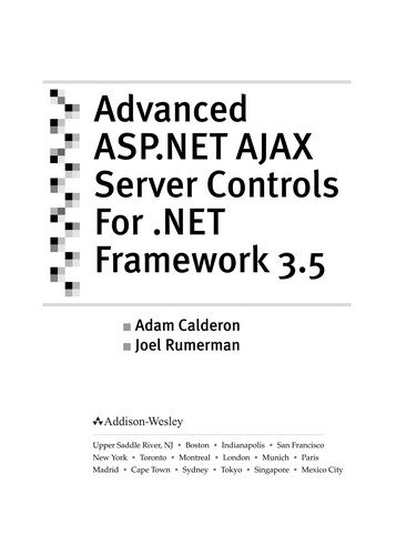 Advanced ASP.Net  Ajax server controls for .Net 3.5