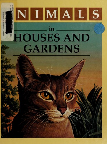 Animals in houses and gardens by  cover