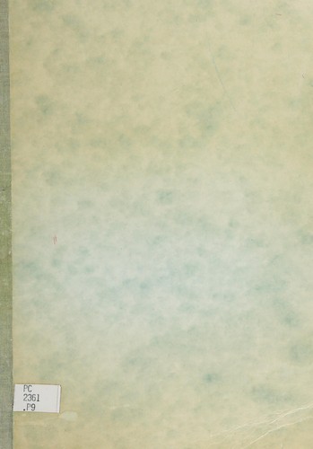Analyse des erreurs et grammaire générative by Bernard Py cover