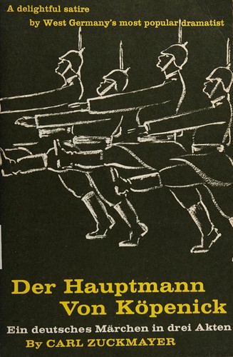 Der Hauptmann von Köpenick by Carl Zuckmayer cover