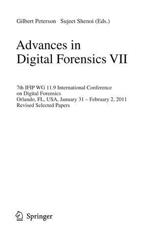 Advances in Digital Forensics VII