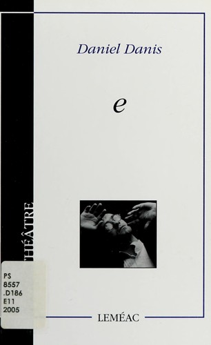 E by Daniel Danis cover