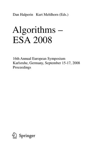 Algorithms - ESA 2008