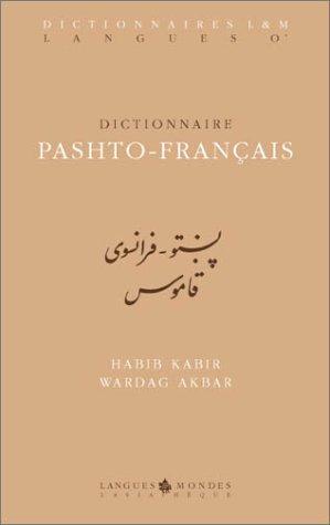 Dictionnaire pashto-français by Habib Kabir, Akbar, Kabir cover
