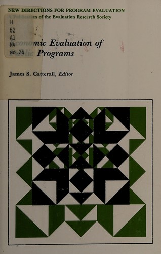 Economic Evaluation of Public Programs