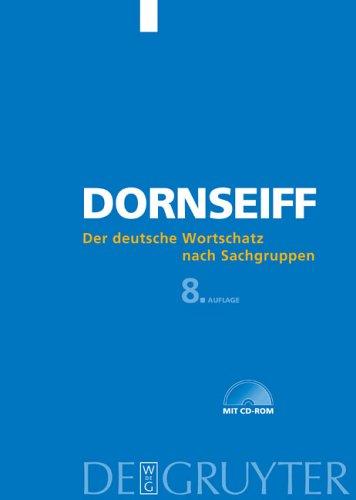 Dornseiff by Franz Dornseiff cover