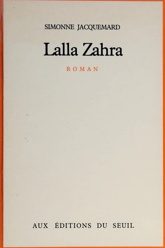Lalla Zahra by Simonne Jacquemard cover