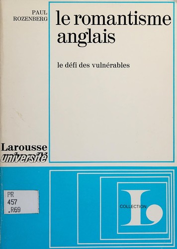 Le romantisme anglais