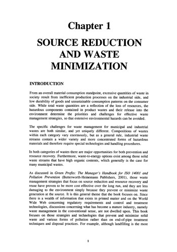 Handbook of solid waste management and waste minimization technologies