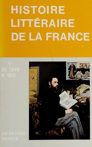 Manuel d'histoire littéraire de la France by Pierre Abraham, Roland Desné cover