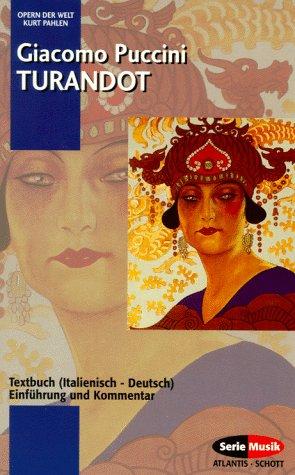 Turandot. Textbuch Italienisch/ Deutsch by Giacomo Puccini cover