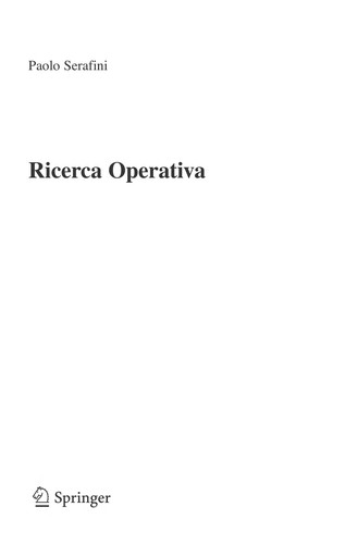Ricerca Operativa