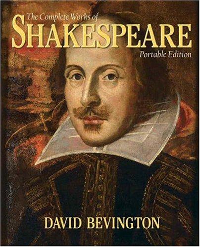 The Complete Works of Shakespeare [38 plays, 4 poems, sonnets]