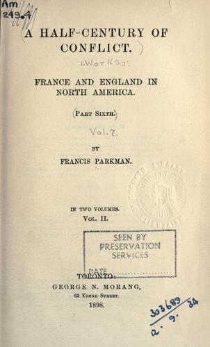 France and England in North America