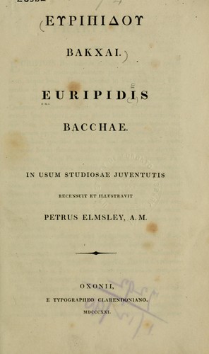 Bacchae