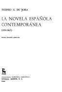 La novela española contemporánea