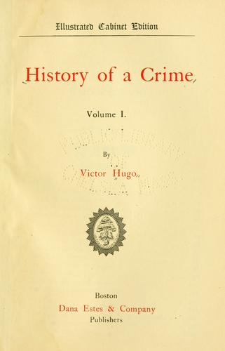 Histoire d'un crime