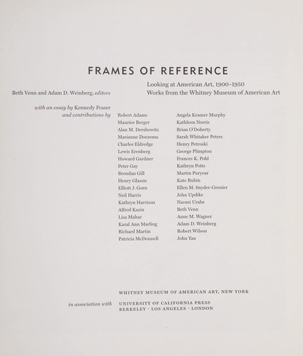 Frames of reference