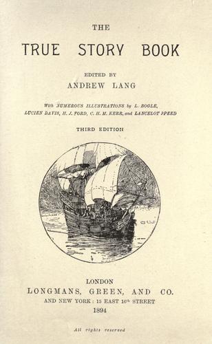 The true story book