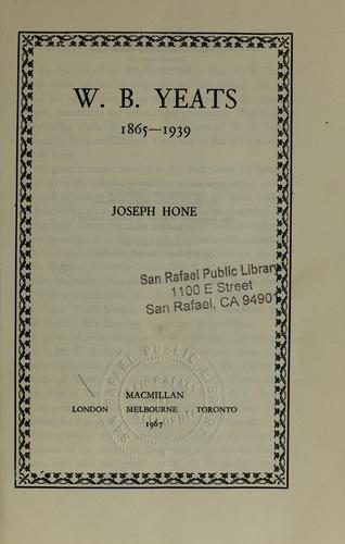 W.B. Yeats