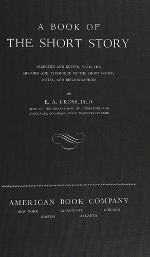 A book of the short story