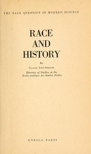 Race et histoire