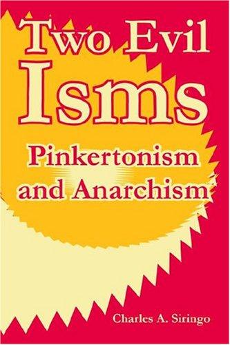 Two evil isms by Charles A. Siringo cover