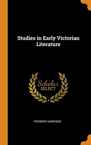 Studies in early Victorian literature