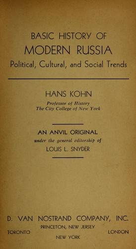 Basic history of modern Russia