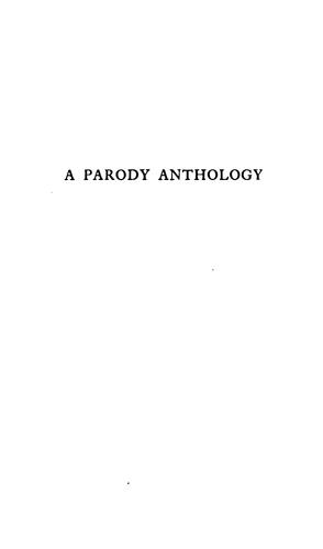 A parody anthology