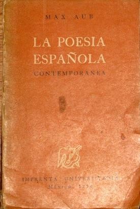 La poesía española contemporánea