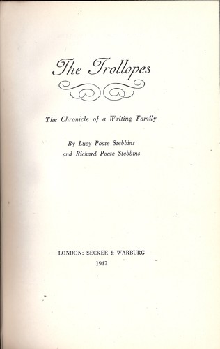The Trollopes