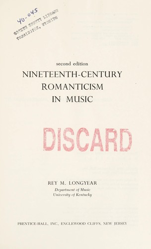 Nineteenth-century romanticism in music