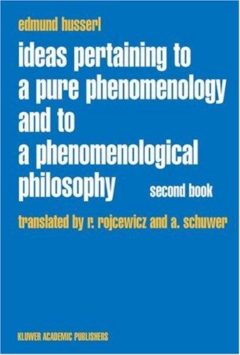Ideen zu einer reinen Phänomenologie und phänomenologischen Philosophie