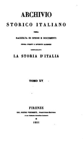 Archivio storico italiano