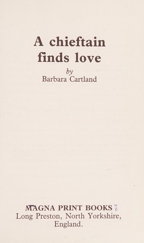 A Chieftain Finds Love