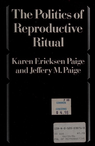 The politics of reproductive ritual