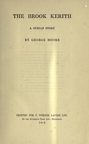 The brook Kerith