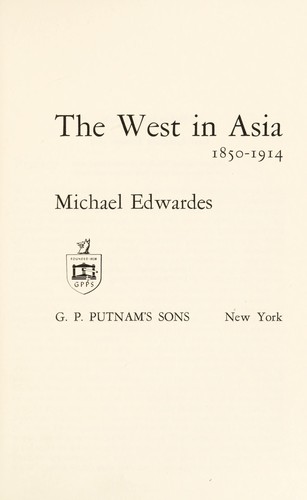 The West in Asia, 1850-1914