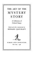The art of the mystery story