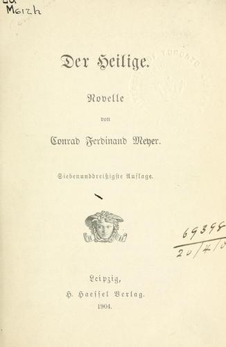 Der Heilige