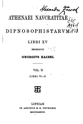 Deipnosophistae