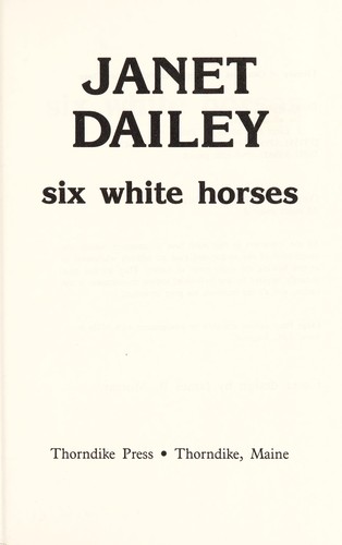 Six white horses