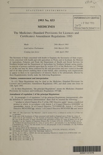 Medicines