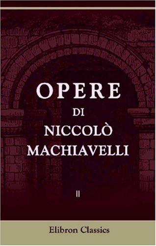 Opere di Niccolò Machiavelli